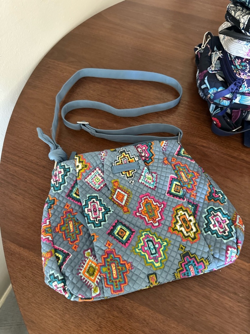 Vera Bradley Hadley Quilted Crossbody Bag Purse